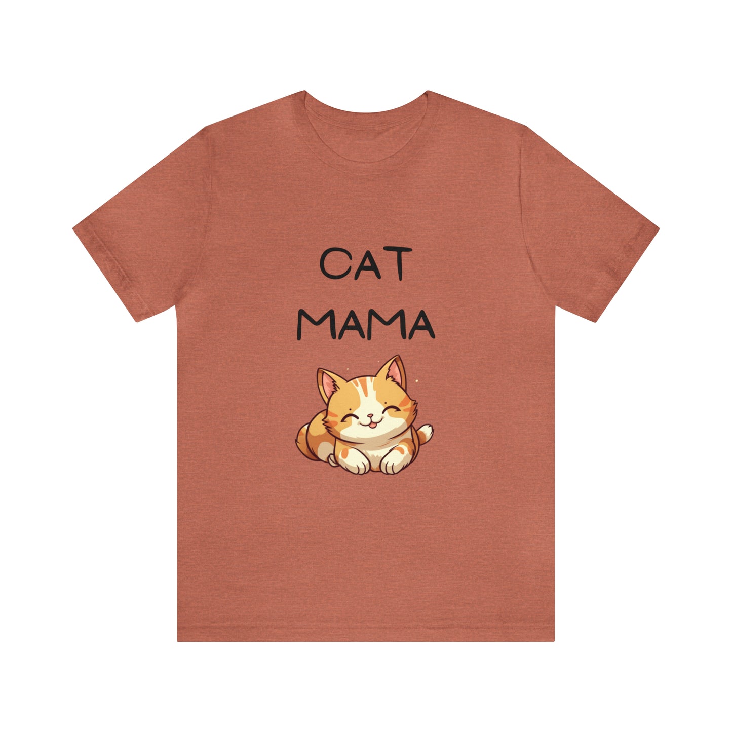 Cat Mama Jersey Short Sleeve Tee