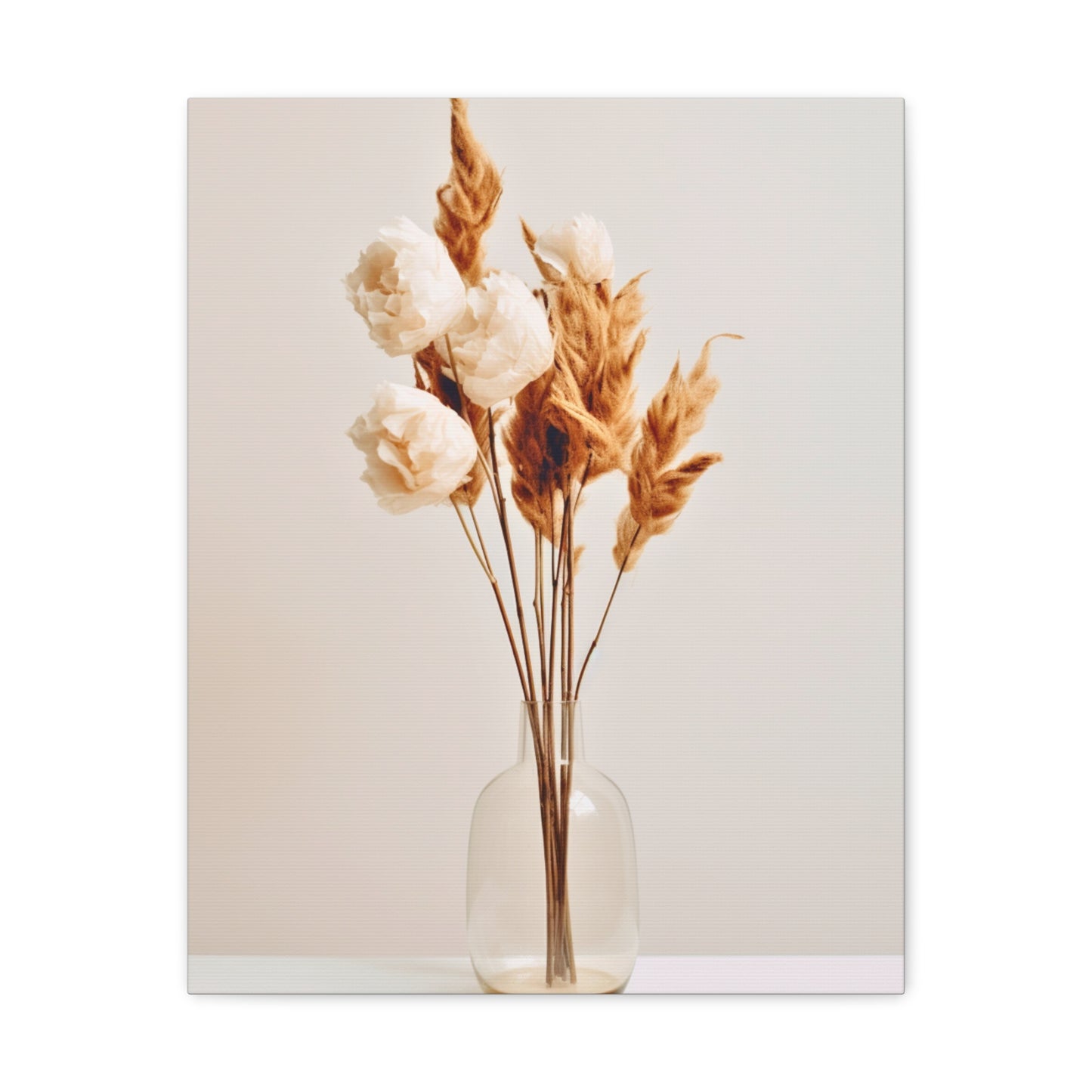 Minimalist Neutral Style Dry Flowers 3
