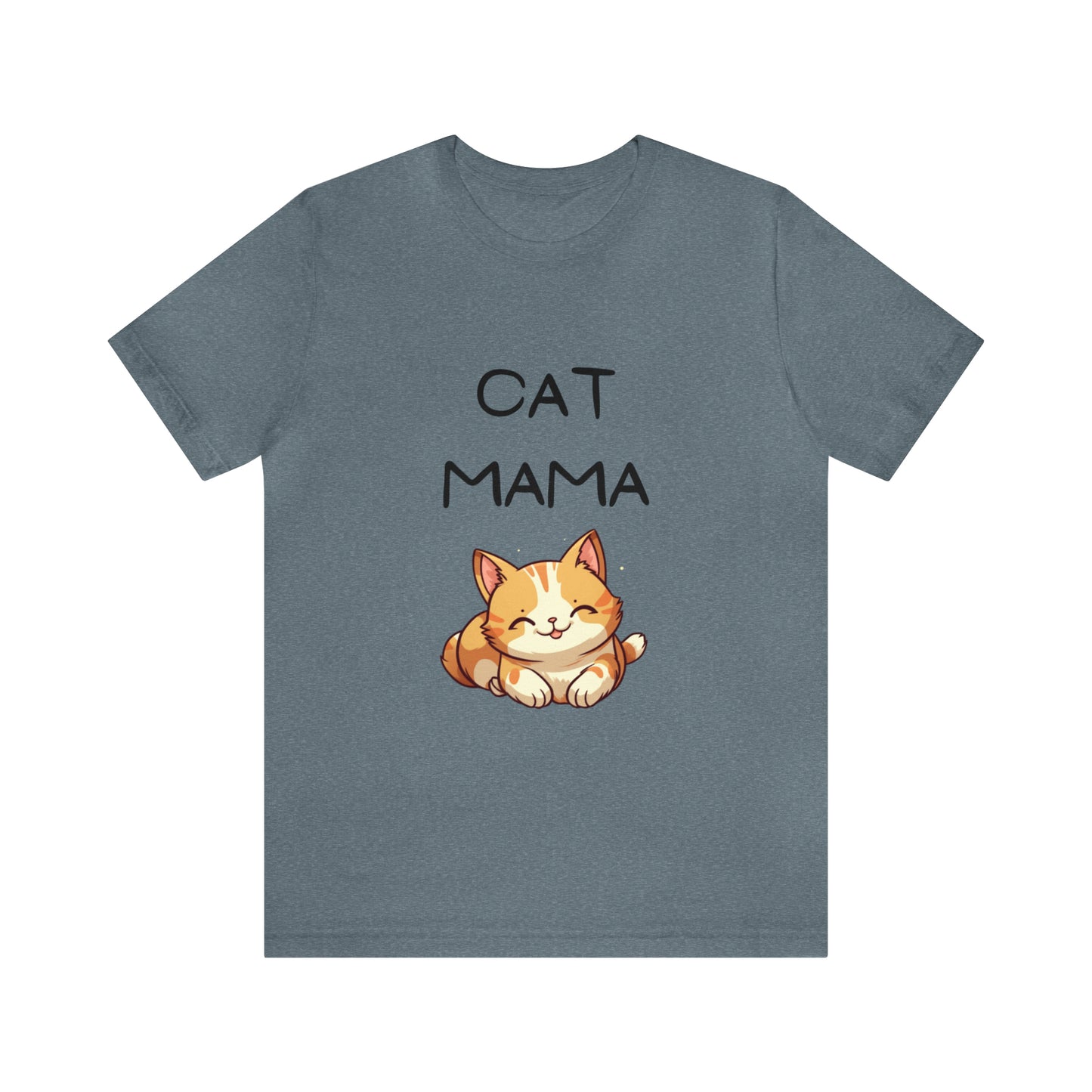 Cat Mama Jersey Short Sleeve Tee