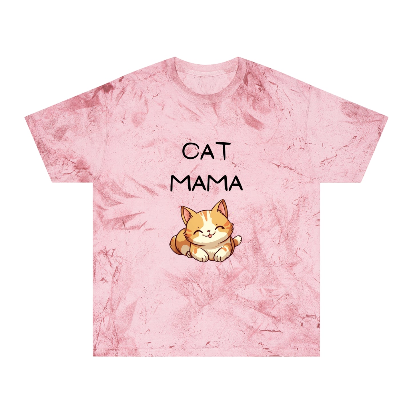 Cat Mama Color Blast T-Shirt