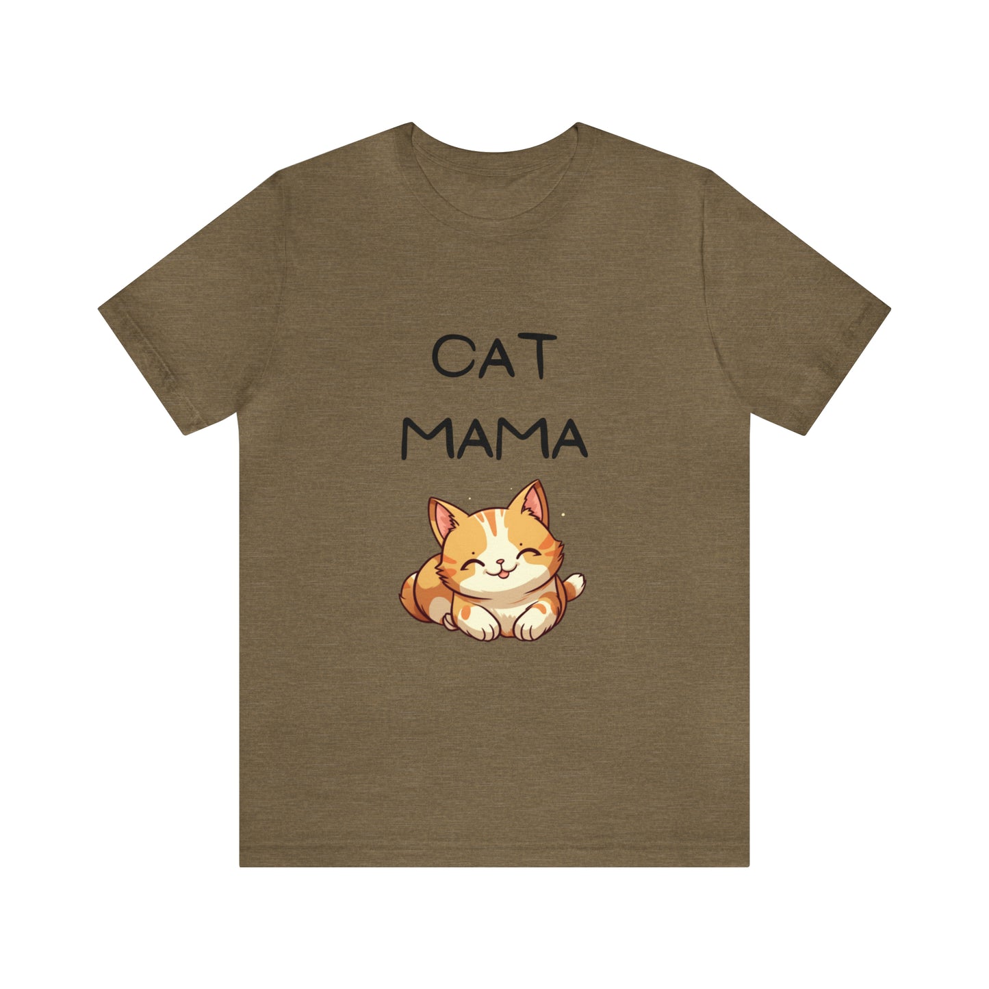 Cat Mama Jersey Short Sleeve Tee