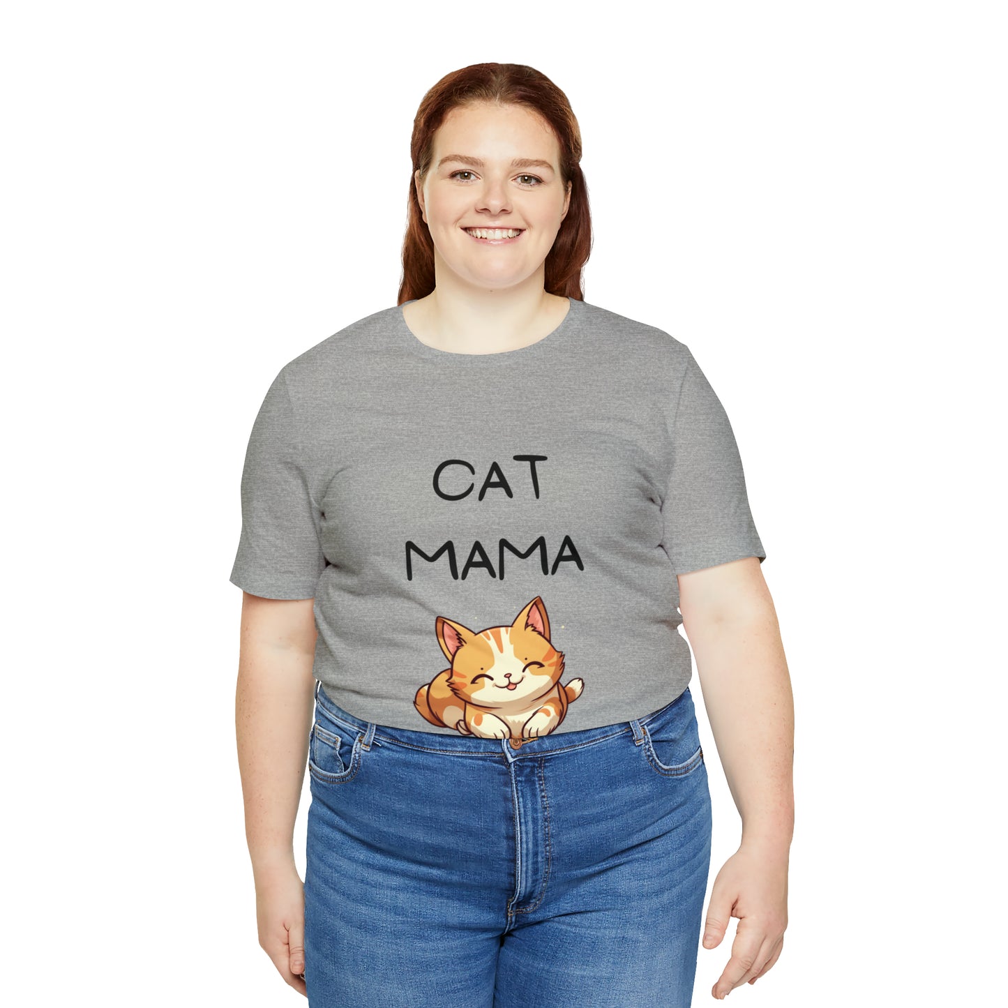 Cat Mama Jersey Short Sleeve Tee