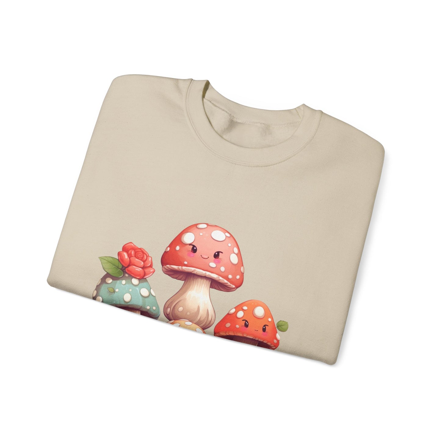 Kawaii Mushroom Sweatshirt