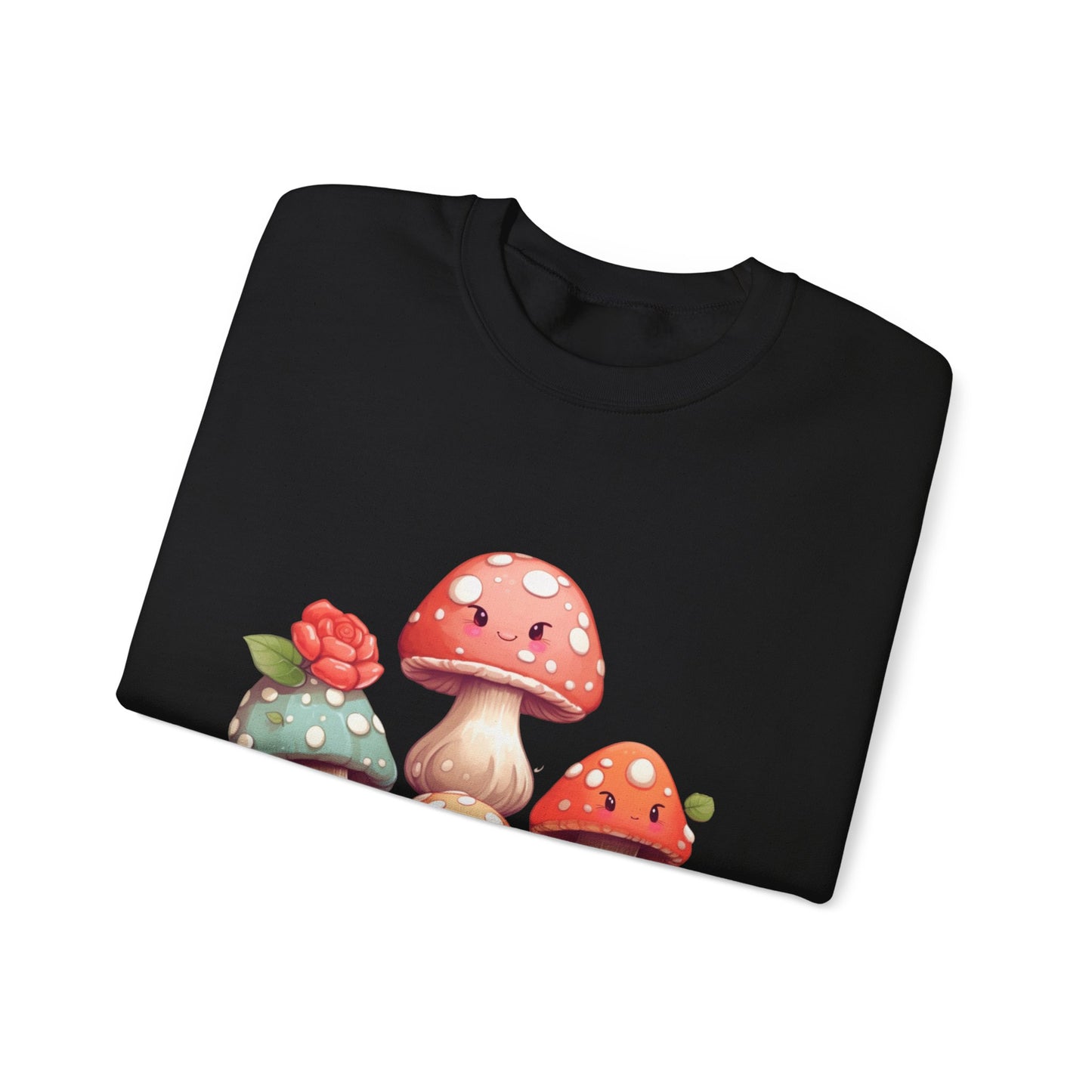 Kawaii Mushroom Sweatshirt