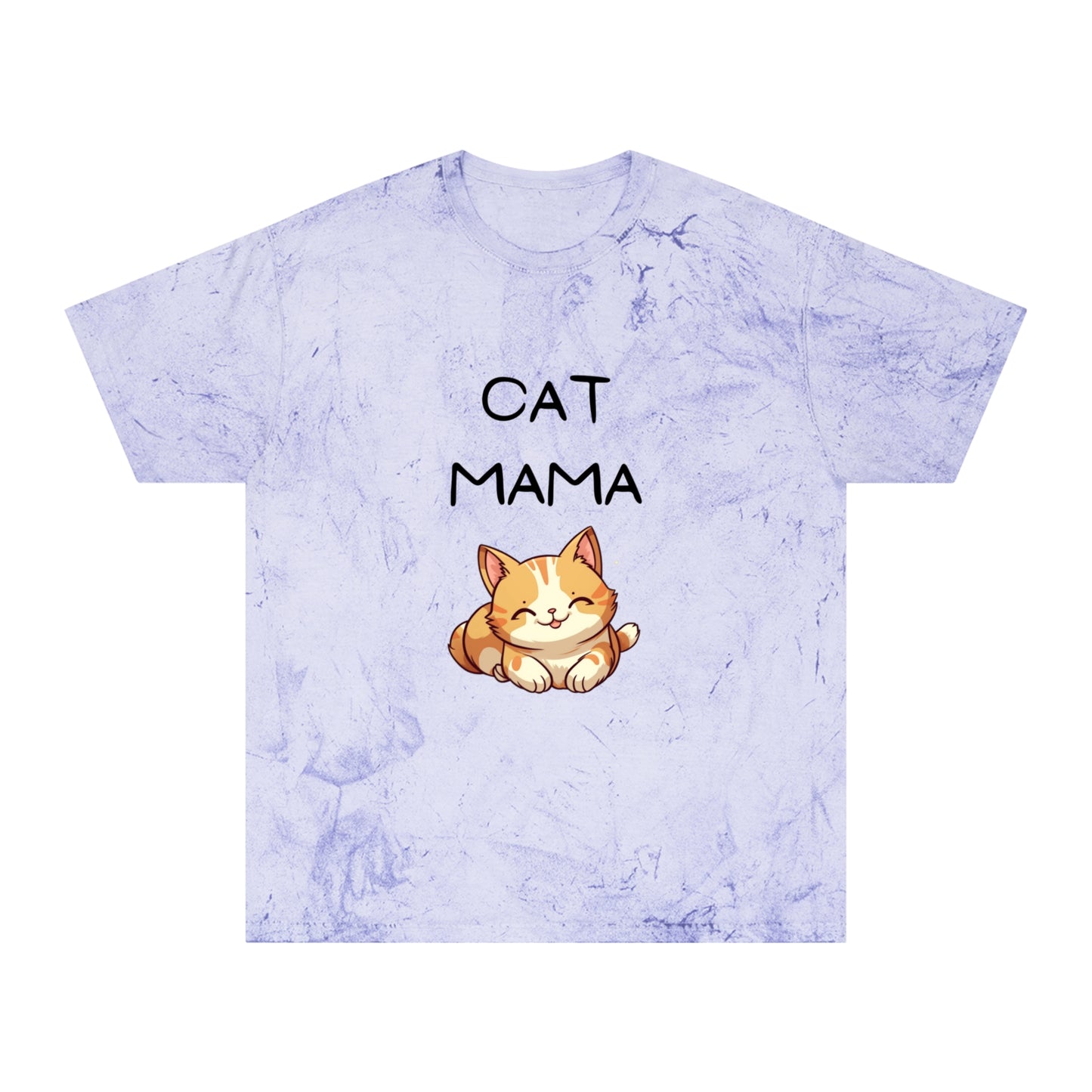 Cat Mama Color Blast T-Shirt