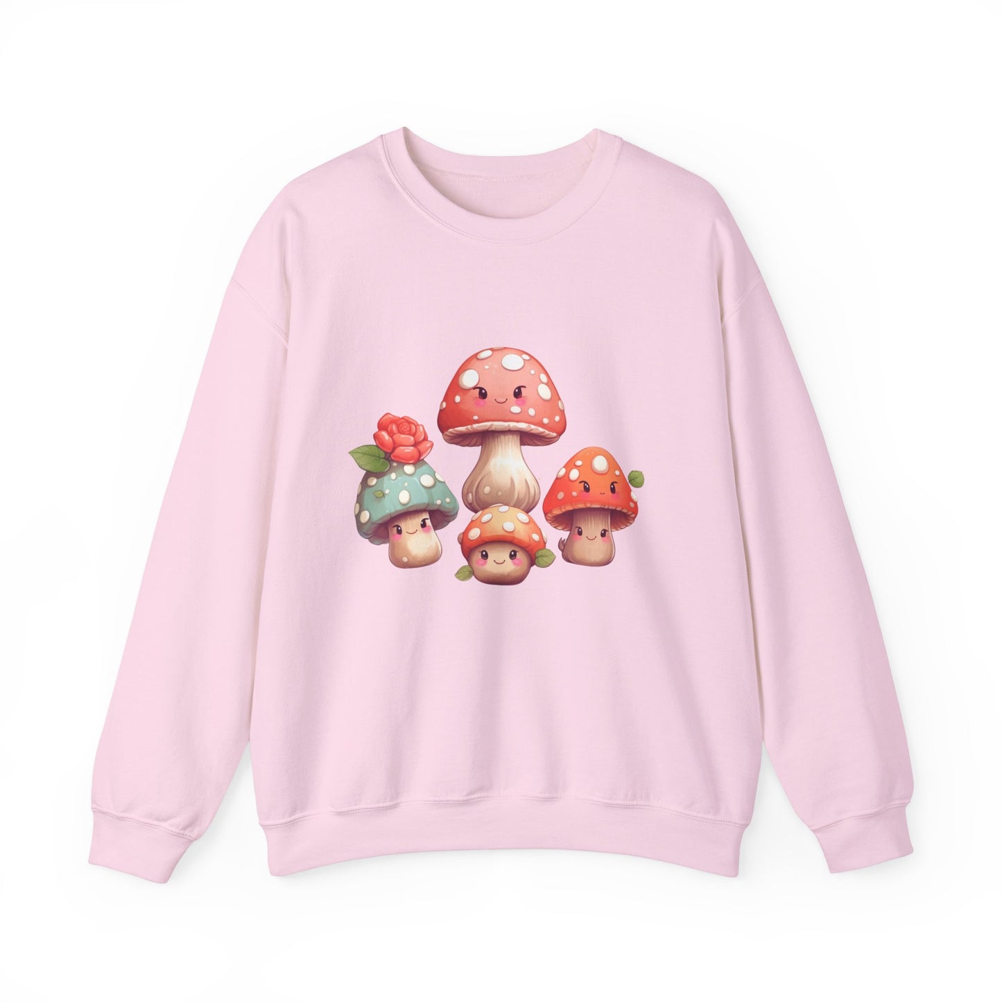 Kawaii Mushroom Sweatshirt