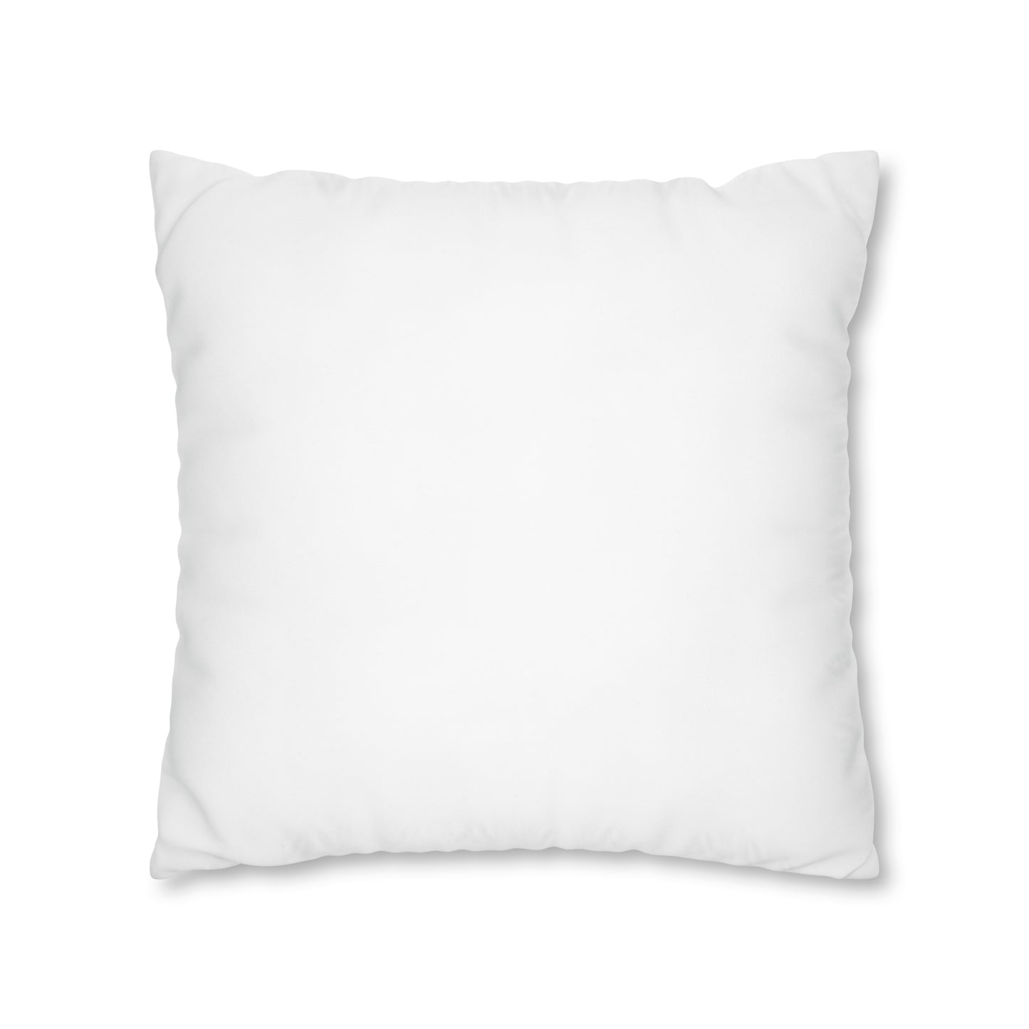 Neutral Color Flower Spun Polyester Pillowcase