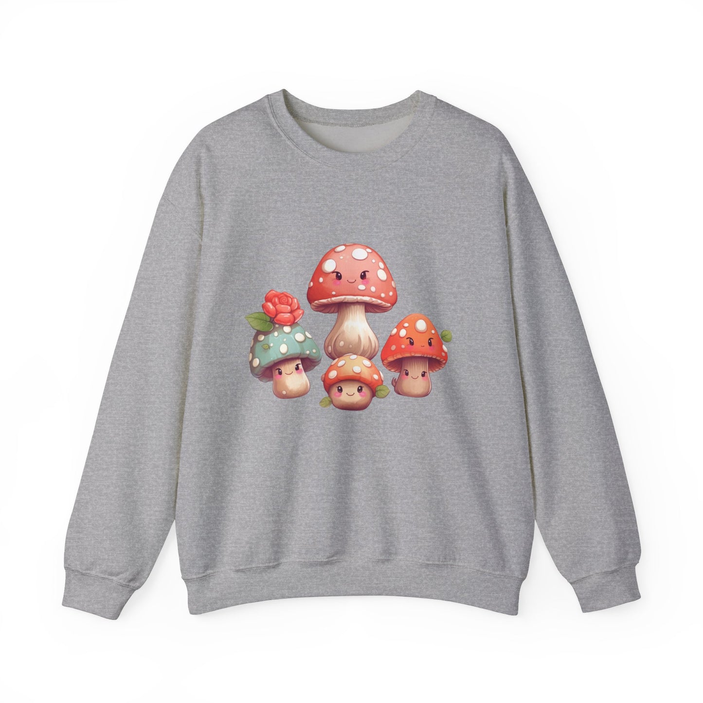 Kawaii Mushroom Sweatshirt