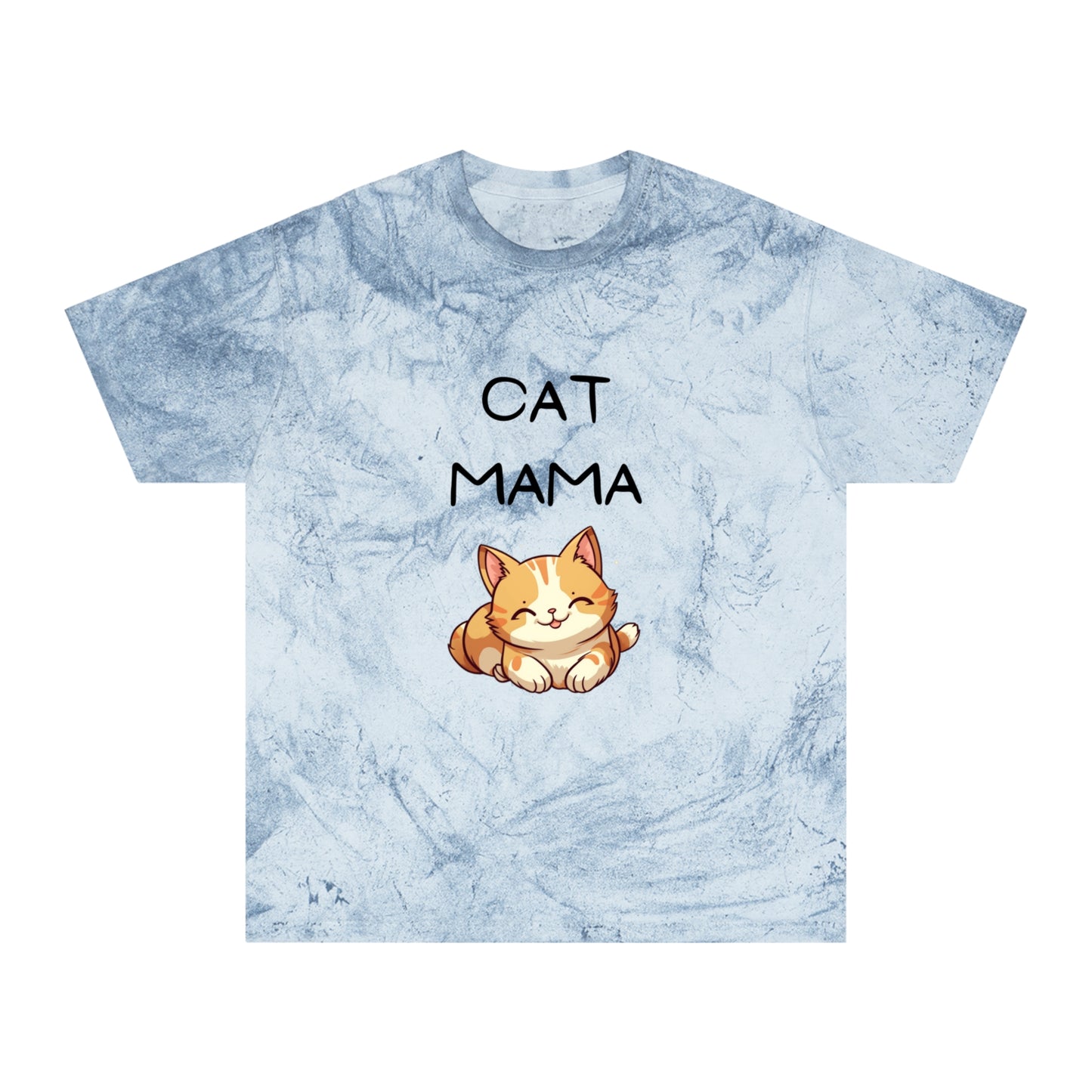 Cat Mama Color Blast T-Shirt