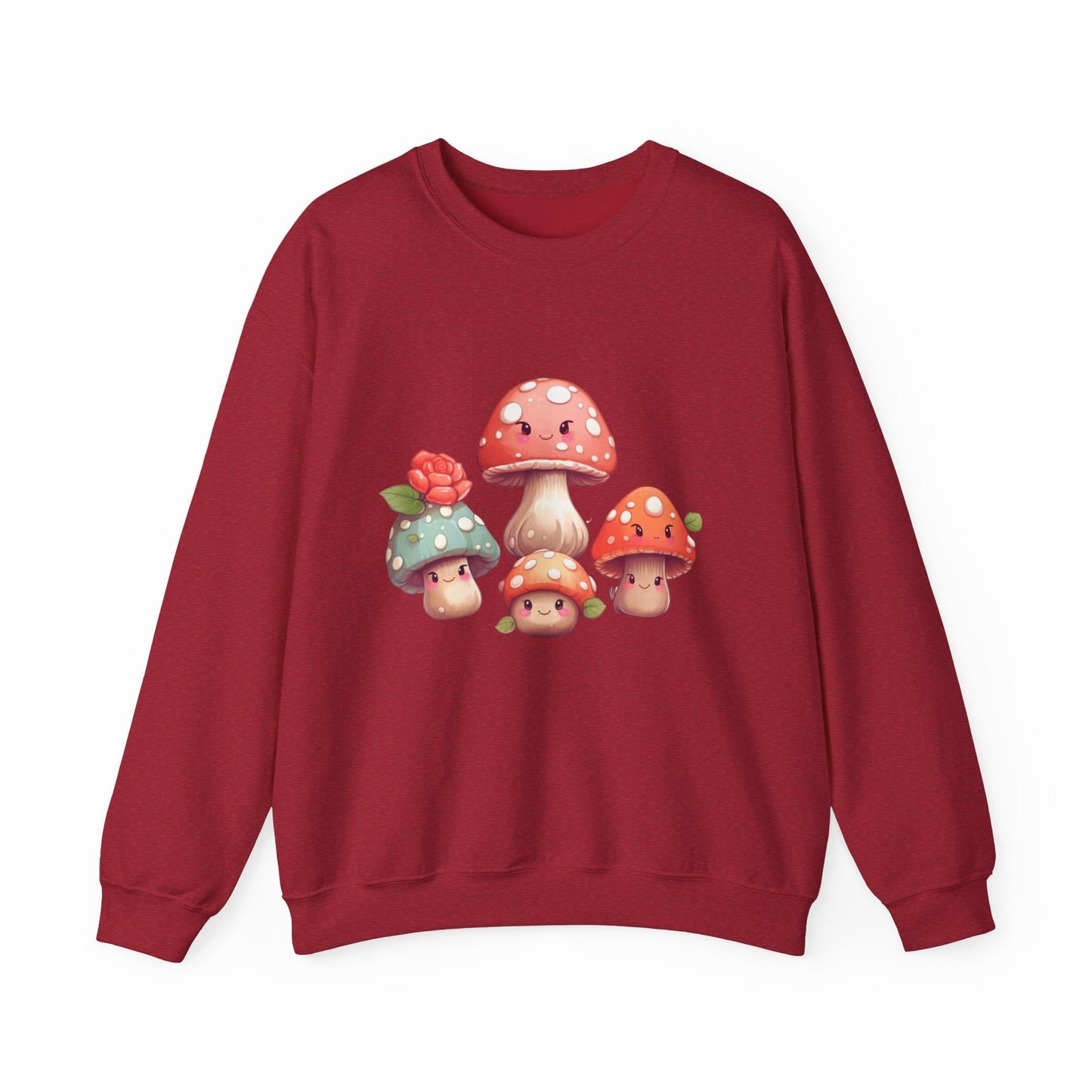 Kawaii Mushroom Sweatshirt