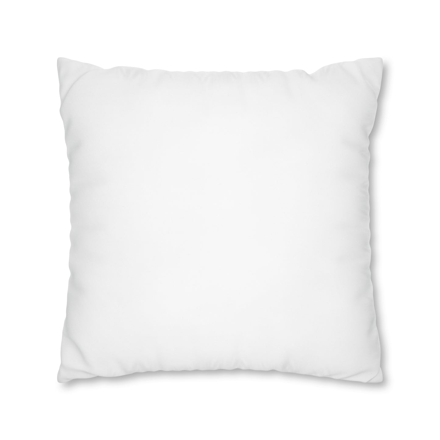 Neutral Color Flower Spun Polyester Pillowcase