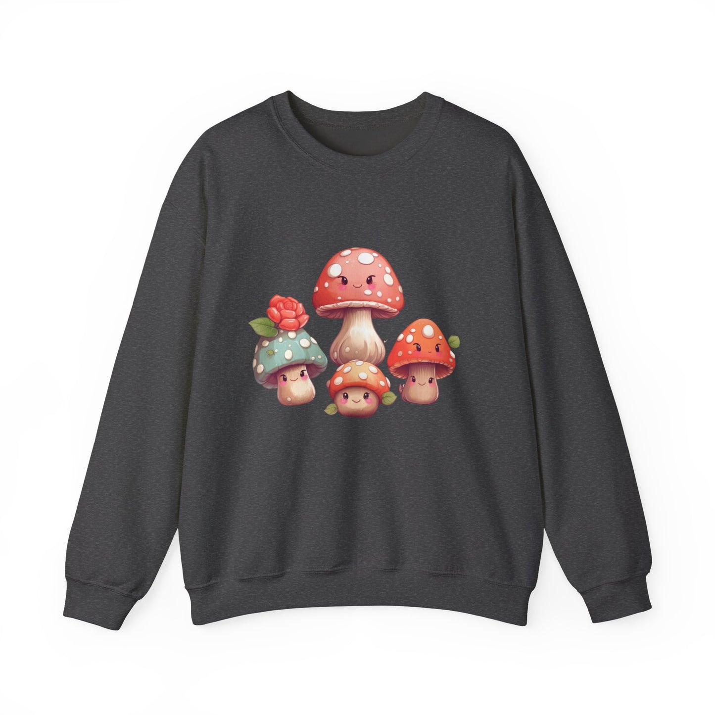 Kawaii Mushroom Sweatshirt