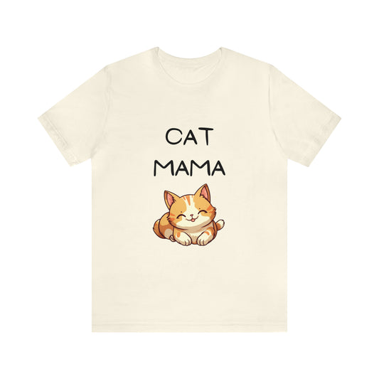 Cat Mama Jersey Short Sleeve Tee