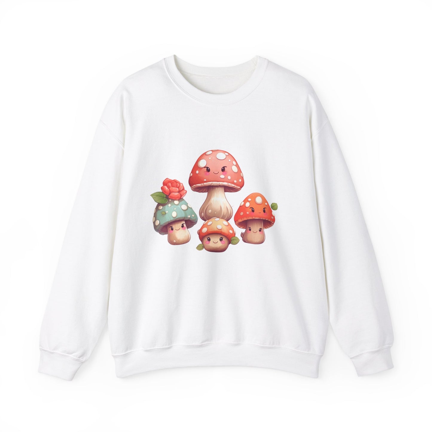 Kawaii Mushroom Sweatshirt