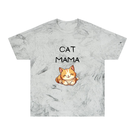 Cat Mama Color Blast T-Shirt