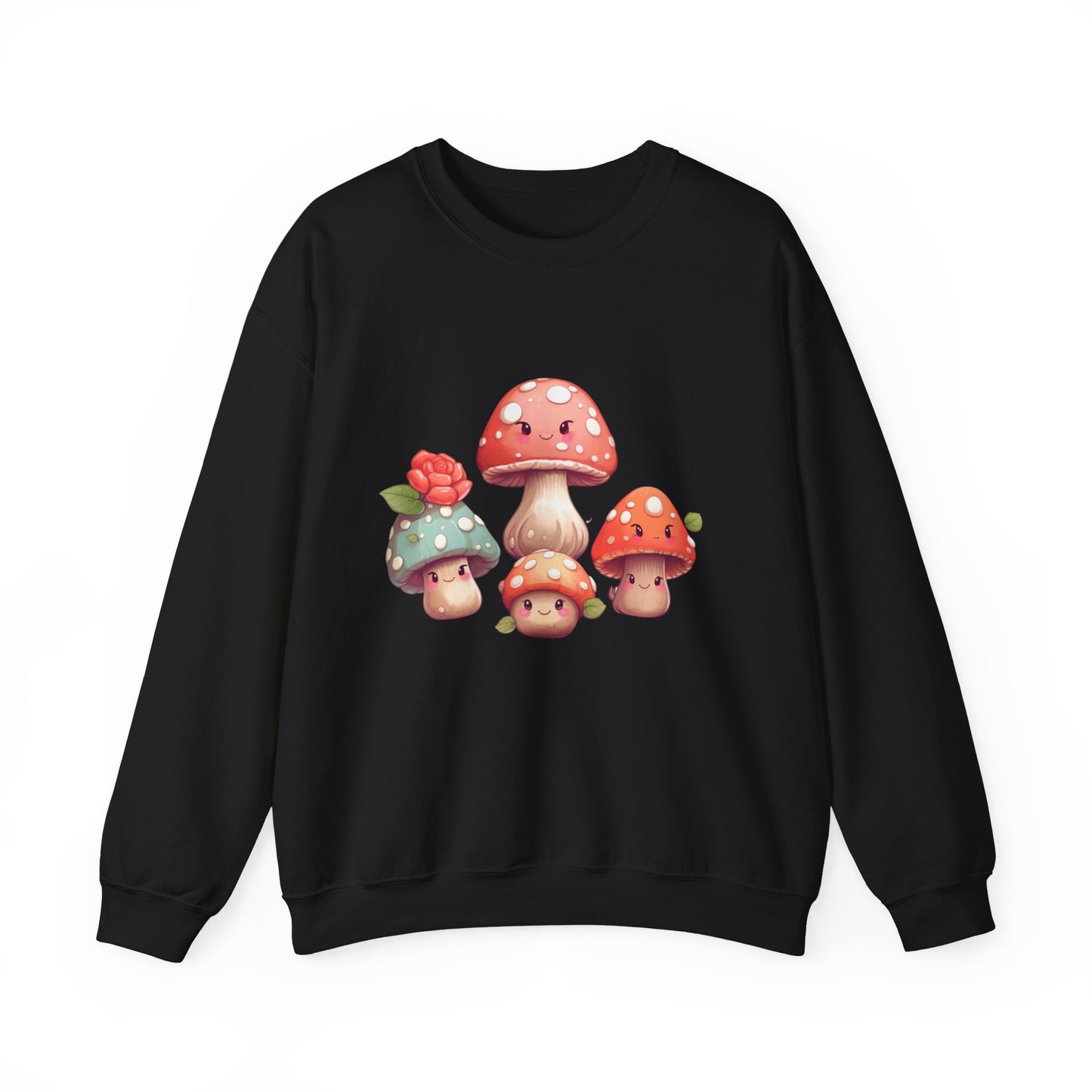 Kawaii Mushroom Sweatshirt
