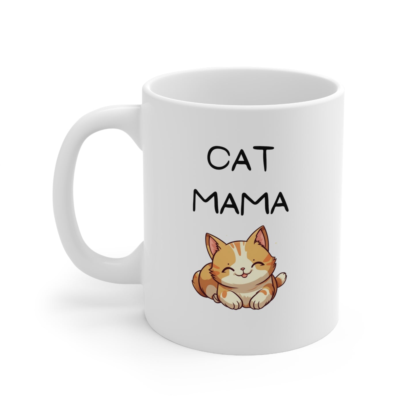 Cat Mama Ceramic Mug 11oz