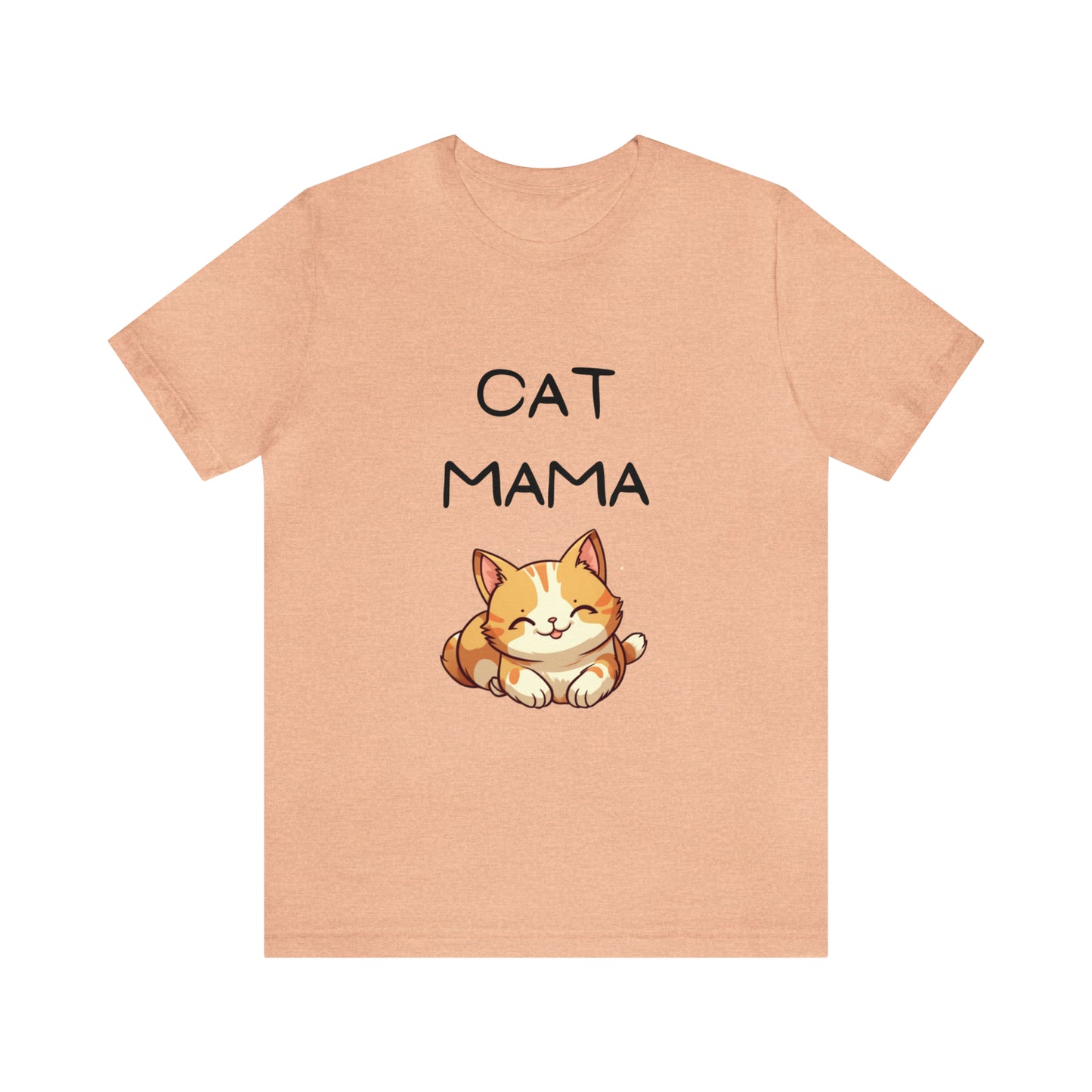 Cat Mama Jersey Short Sleeve Tee
