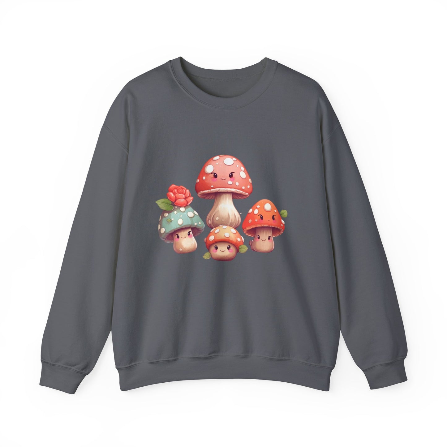 Kawaii Mushroom Sweatshirt