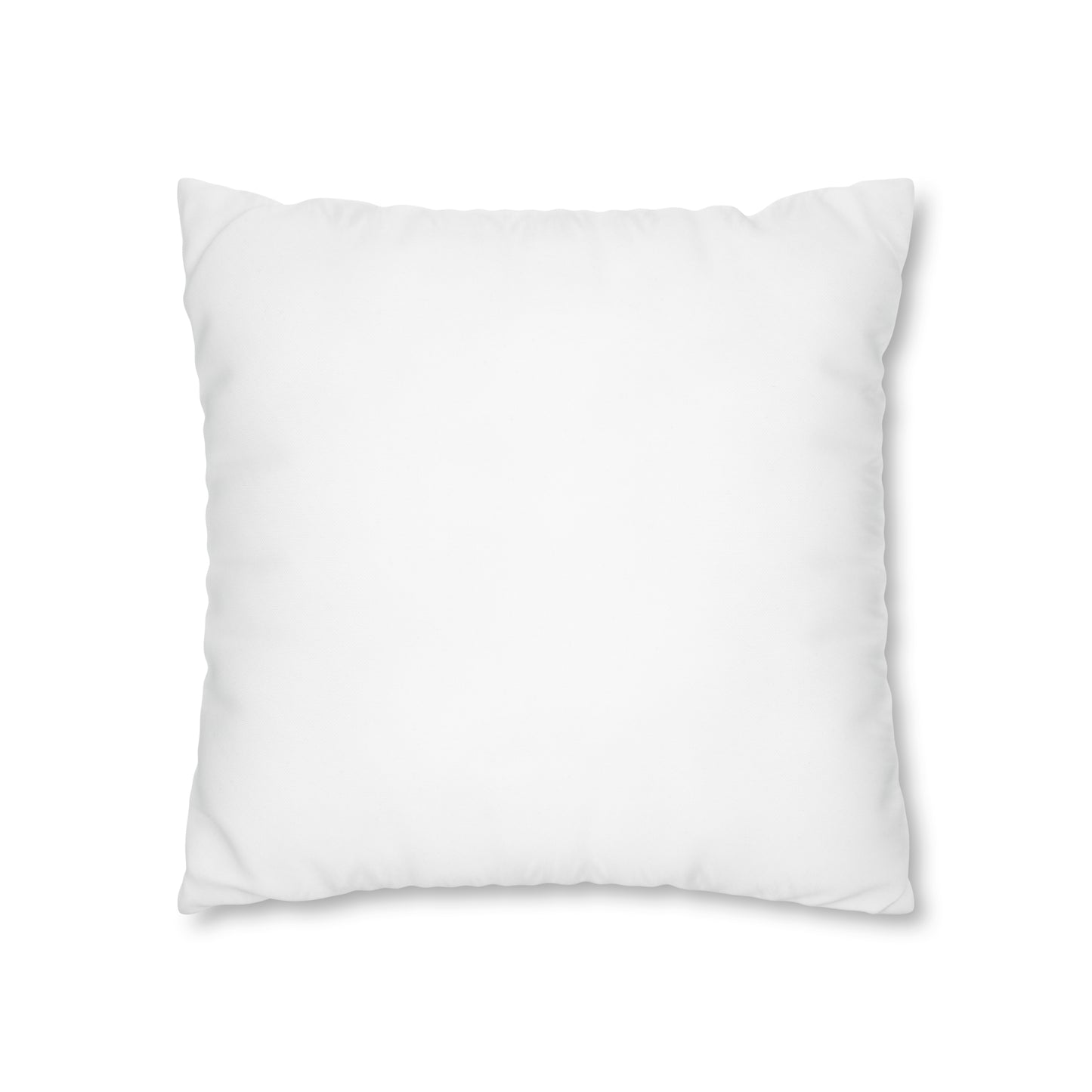 Neutral Color Flower Spun Polyester Pillowcase