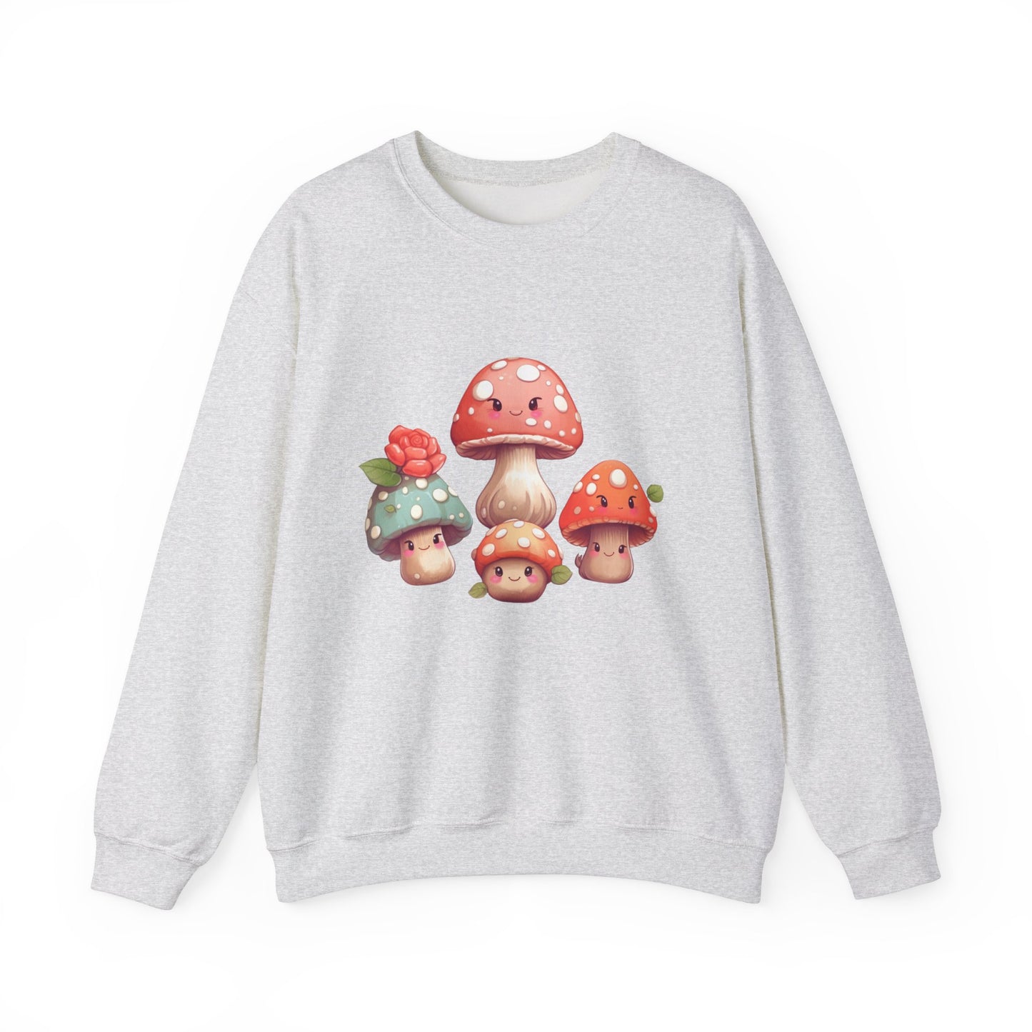 Kawaii Mushroom Sweatshirt