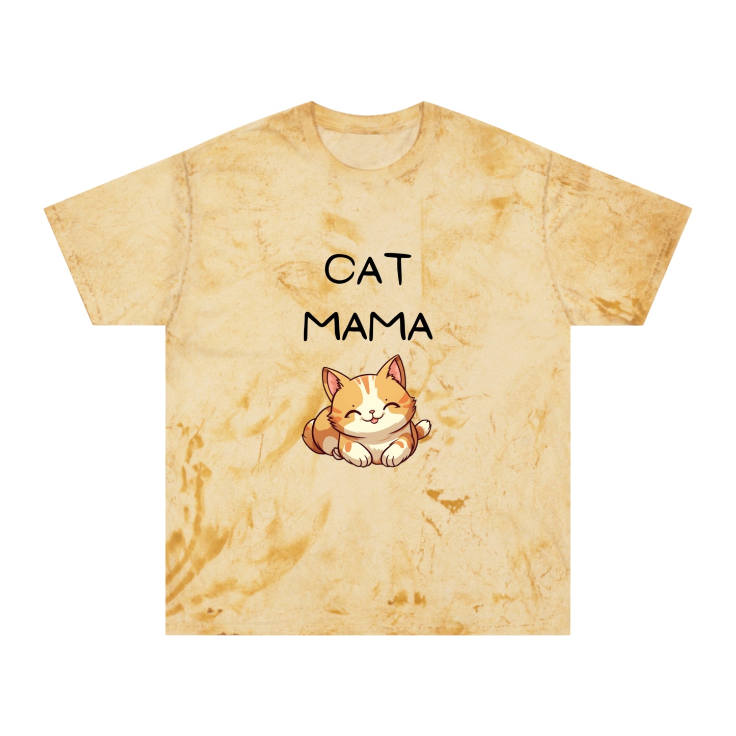 Cat Mama Color Blast T-Shirt