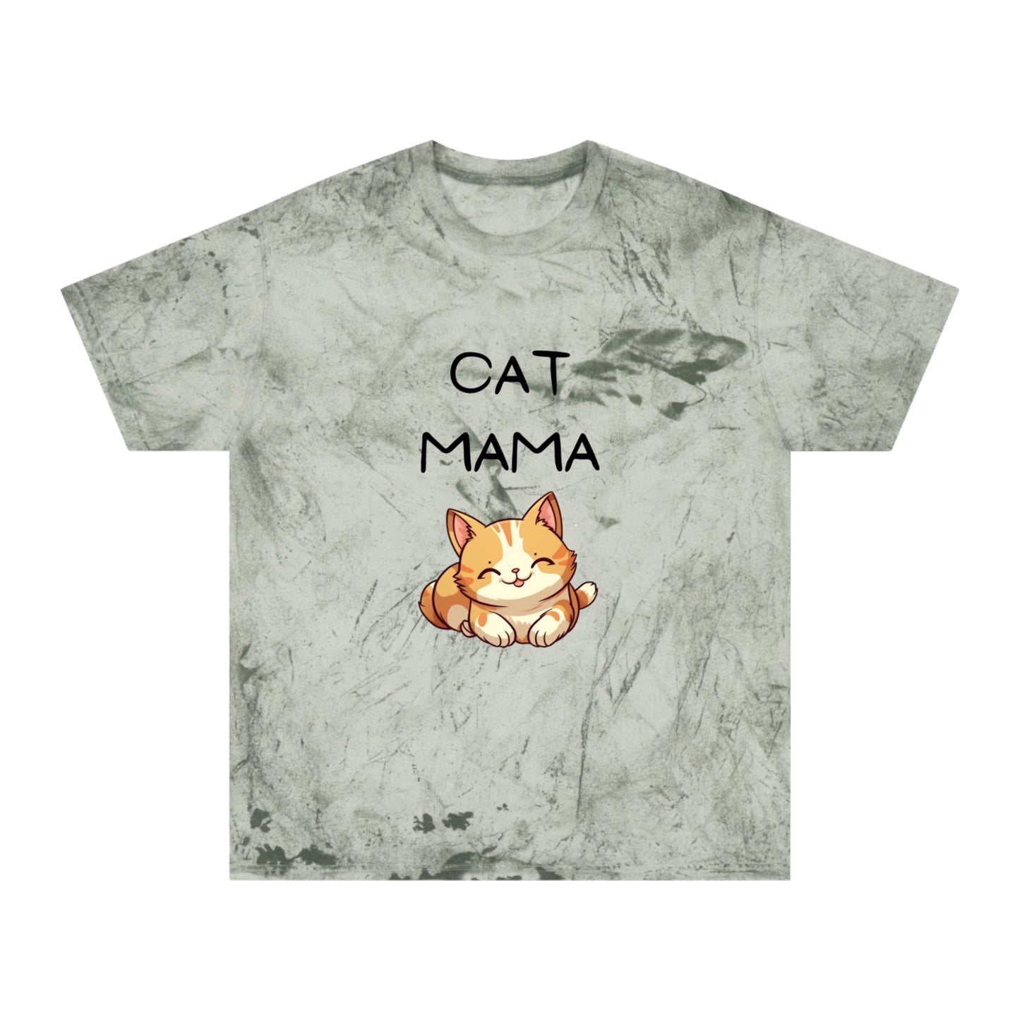Cat Mama Color Blast T-Shirt